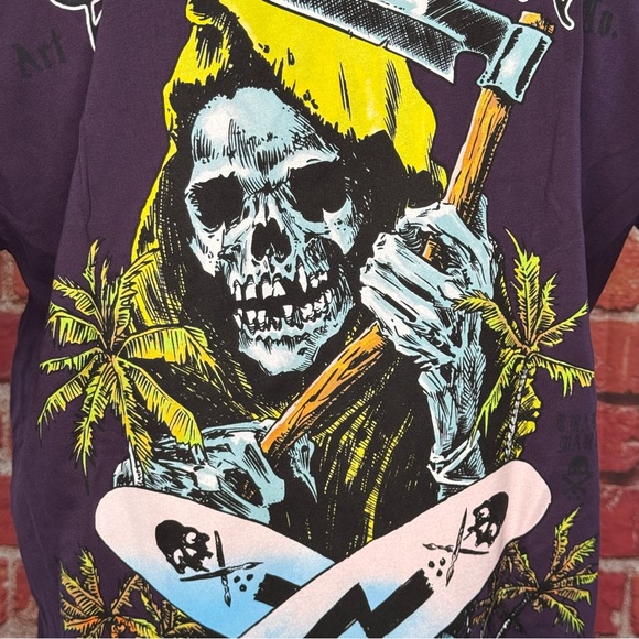 Sullen Art Collective Men’s Graphic T-shirt - Purple -Size: XLarge- NWT - Picture 12 of 14